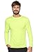 INGEAR Mens Long Sleeve Sun Shirt UV Sun Protection Quick Dry Outdoor Shirt for Fishing Running Workout Hiking UPF50+ (NEON Yellow, Small)