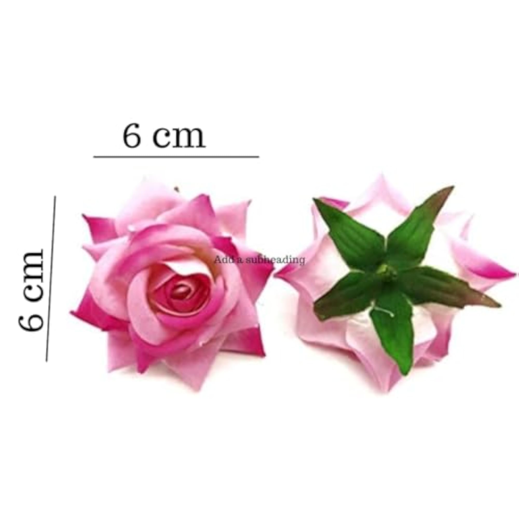Artificial Rose Velvet Flower for Puja Decoration