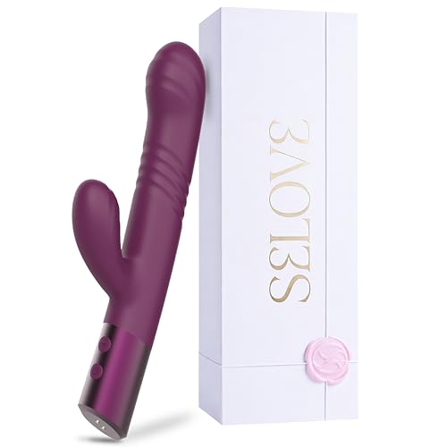Vibrateur lapin et stimulateur point G avec double vibration intense de SELOVE