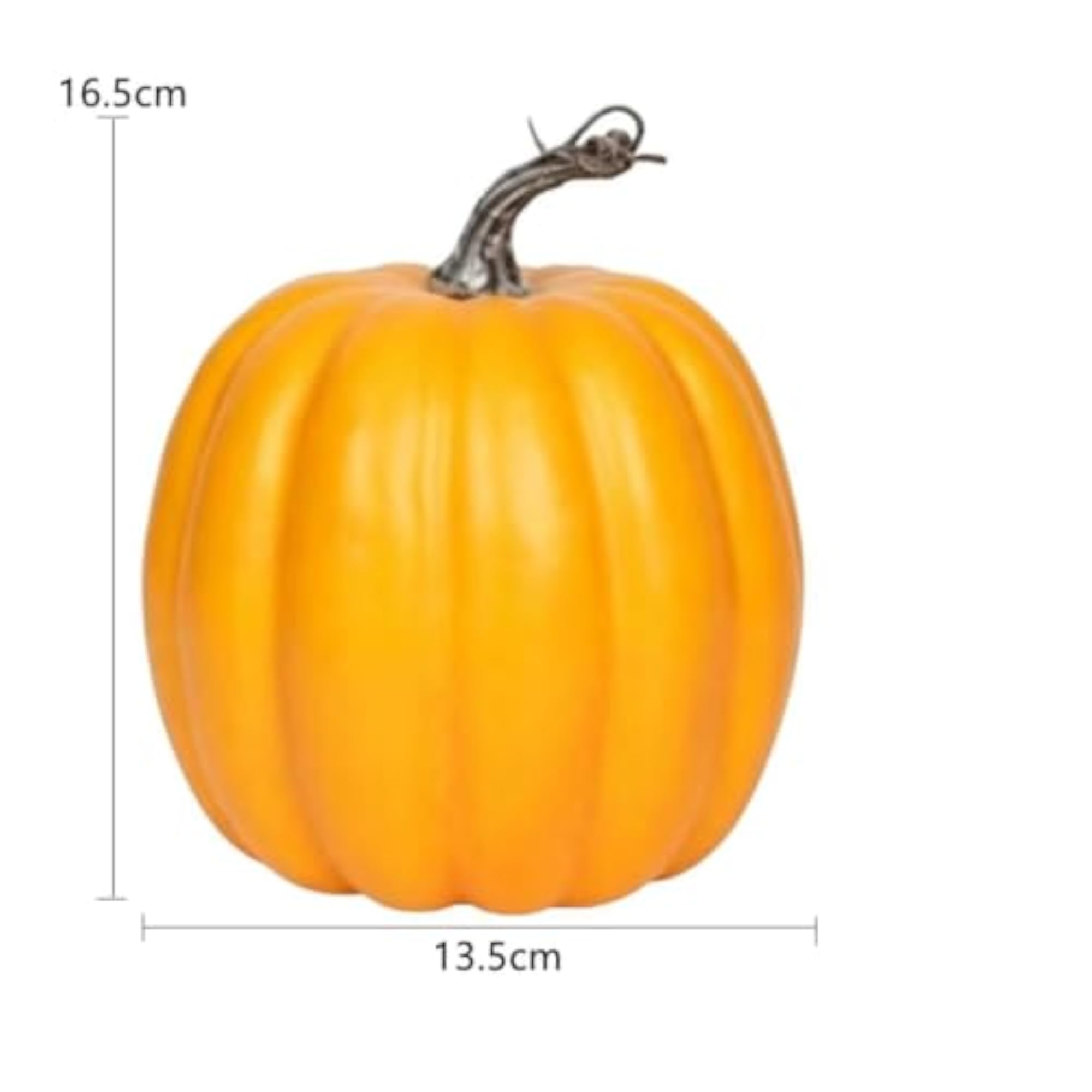 Lifelike Decorative Foam Pumpkins for Tabletops