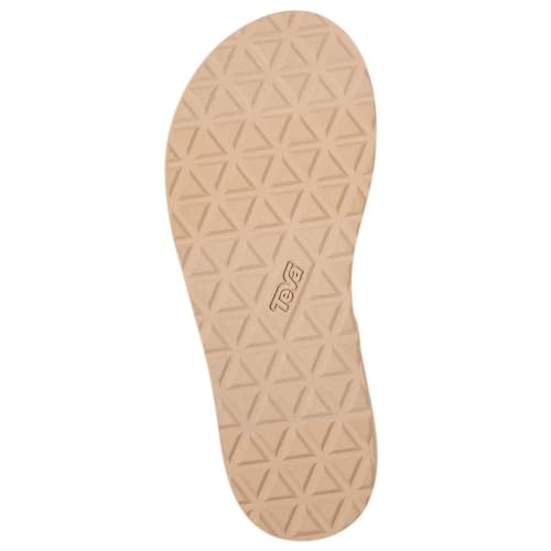 Teva Sandalias Midform Universal Beige con plataforma ligera para mujer 2
