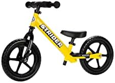 Strider - 12 Sport Balance Bike, Ages 18 Months to 5 Years, Yellow
