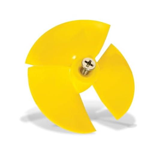 Dolphin Piezas De Recambios Originales – Hélice Amarilla (Motor Aspiración) + Tornillo – Referencia Maytronics: 9995269-R1