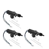 Cerradura Portón Trasero Actuador Cerradura Puerta Central Remoto Eléctrico Universal Para Coche Bloqueo Energía 12V Alta Resistencia Kit Tipo Pistola Única 2-10(5Wire 3set)