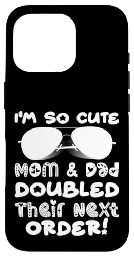 I'm So Cute Mom And & Double Their next Order Twins Baby �X�}�z�P�[�X iPhone 16 Pro �p
