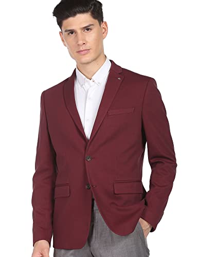Image of Arrow Flex Blazer Maroon