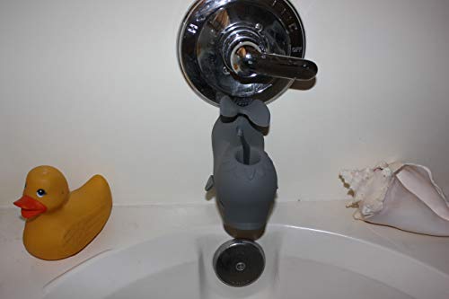 Bath Spout Cover For Bathtub - Faucet Baby Covers Protects Baby During Bathing Time While Being Fun. Cute Soft Whale Making For Enjoyable Safe Baths Your Child Will Love. (1 Pack, Grey) #TOP3