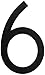 Hy-Ko Products FM-6/6 Floating House Number 6 (SIX), 6" High, Black