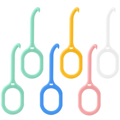 OFFCUP Removedor De Alineador Herramientas, 6 Piezas Extracción Del Alineador, Herramientas de Extracción de Alineador Dental Invisible, Para El Cuidado Bucal Dental (Oval)