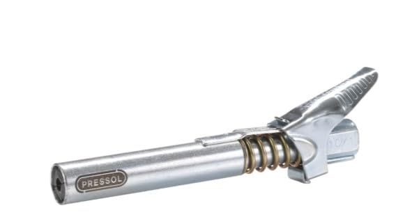 Fettpressenkupplung G-XL M10x1 – Hochdruck Kupplung für Fettpresse – Schmiernippel Kupplung für Abschmierarbeiten an Traktor, Landmaschinen, Baumaschinen und Werkstatt, robuste Metallausführung