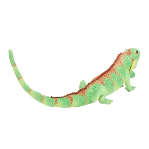 Sxhlseller Juguete de Peluche de Lagarto de 25.6 Pulgadas, Juguete Suave de Reptil Realista con Escamas Texturizadas para Niños y Niñas, Regalo Realista de Compañero de Abrazo de Algodón PP