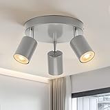 【Ampliamente utilizado】El diseño moderno y minimalista de este plafón LED para interiores es adecuado para una amplia variedad de espacios, sala de estar, dormitorio, pasillo, guardería, cocina, balcón, armario, etc.