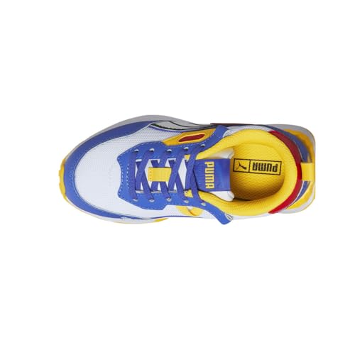 Image of Puma Rider FV Primary (Little Kid) Puma White /Royal Sapphire /Puma Black 3 Little Kid M