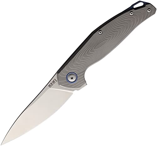 MKMManiago Knife Makers Goccia Linerlock Ti Blasted MKMGCT