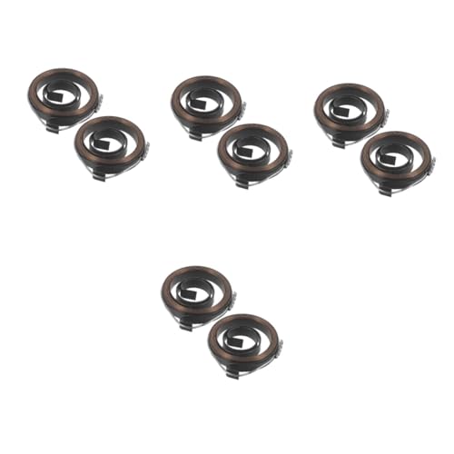 OSALADI 4sets Drill Press Accessories Return Coil Spring Quill Spring Return Spring for Drill Press Drill Press Spring Drill Press Return Spring DIY Return Spring Drill Press Parts 2pcs*4