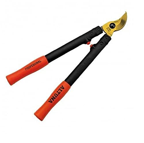 Altuna TIJERA DE PODA, PODADERA 2 MANOS USO PROFESIONAL. CORTE BYPASS. CUCHILLA TITANIO DIÁMETRO DE CORTE 35MM. LONGITUD 40CM