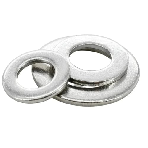 Mdingbao-シールワッシャー M1.6 M2 M2.5 M3 M4-M36 304 Stainless Steel Big Metal Gasket Meson Plain Washers, しっかりと耐久性がある(M14x28x2.5 (5Pcs)