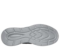 Skechers Herren Garner Newick Slip On, Schwarzes Textil-Synthetik, 47.5 EU – Ansicht 2
