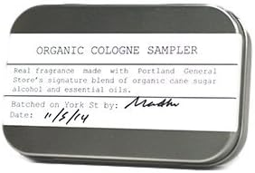 Pgs Cologne 5 Scent Sampler - Vegan and Organic