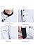 Nanxson Unisex Chef Jacket Men's Chef Coat Restaurant Kitchen Chef Uniform CFM0016