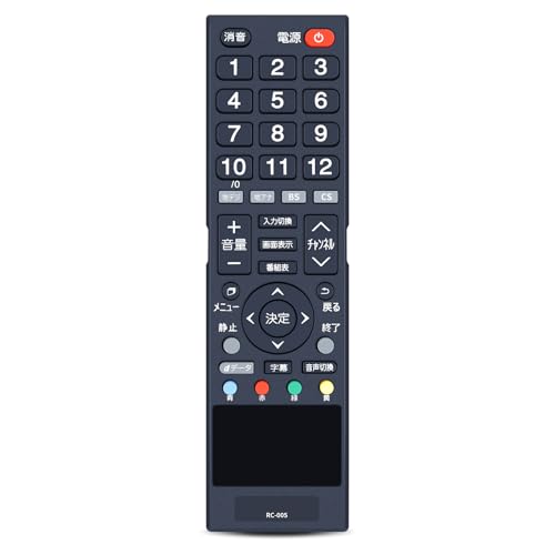 Amazon | テレビリモコン RC-005 for UNITECH ユニテクリモコン VISOLE