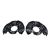 Pemnture Pair Front Disc Brake Dust Shield Set 4778235160 for 2007-2014 Toyota FJ Cruiser Black for 2003-2009 Toyota 4Runner