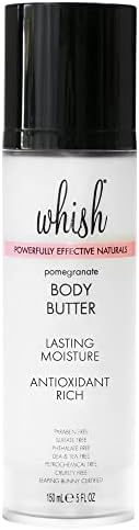 Whish Beauty Body Butter, Pomegranate, 5 Fl Oz