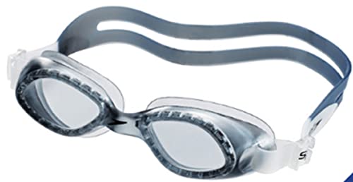 Kit Natação Speedo Óculos Legend + Touca Flat Silicone (óculos fumê/fumê)