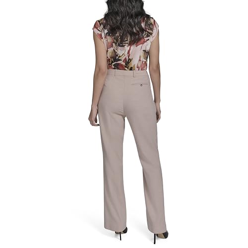 Image of Calvin Klein Women's Classic Fit Straight Leg Suit Pants