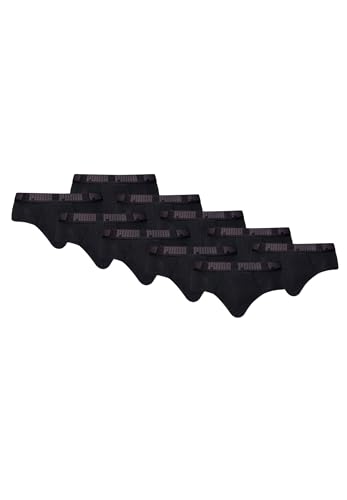 PUMA Everyday Lot de 10 slips pour homme, Noir , L