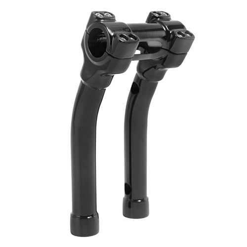 Mokitdora MOKITDORA7373BEST 1-1/4 Inch Pull Back Riser 10 Inch Rise Handlebar Clamp Compatible With Harley Sportster Softail Dyna cover
