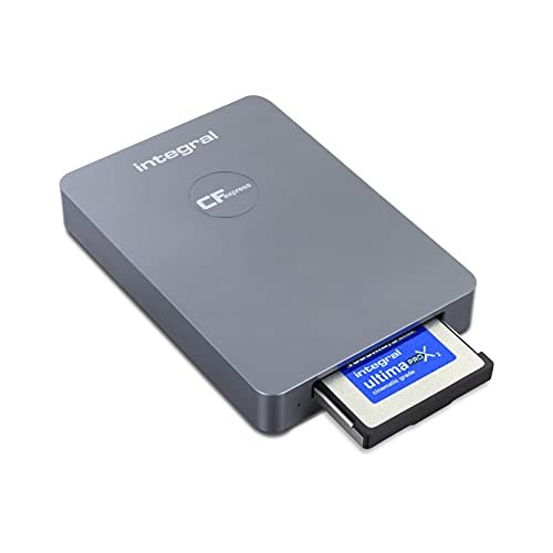 Integral CFExpress USB3.0 & USB Type C Memory Card Reader Adapter - Designed for quick offloading of...
