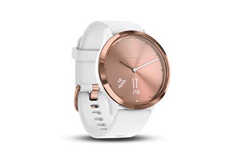 Garmin white and rose gold watch Clearance