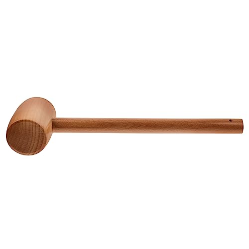 JOINPAYA Multifunctional Egg Hammer Wooden Mallet Toy Mini Wooden Hammers for Kids En Hummer Easter Hammer