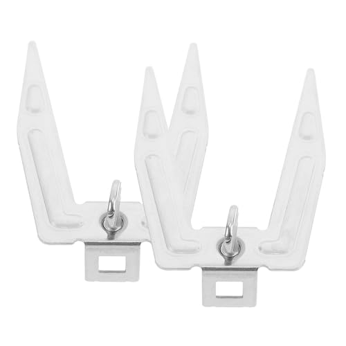 SOLUSTRE Stainless Steel Roast Chicken Fork Meat Forks for Lifting Chicken Grill Rack Barbecue Tool