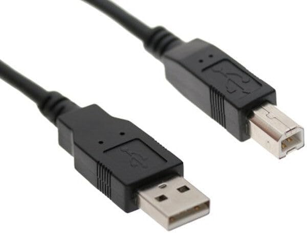 Black USB 2.0 Printer Cable Cord for ALPHASMART NEO 2 Portable Word Processor Replacement