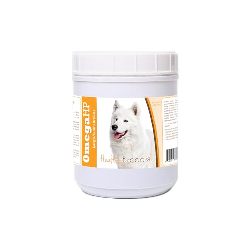 Image of Healthy Breeds Samoyed Omega HP Fatty Acid Skin and Coat Support Soft Chews 90 Count