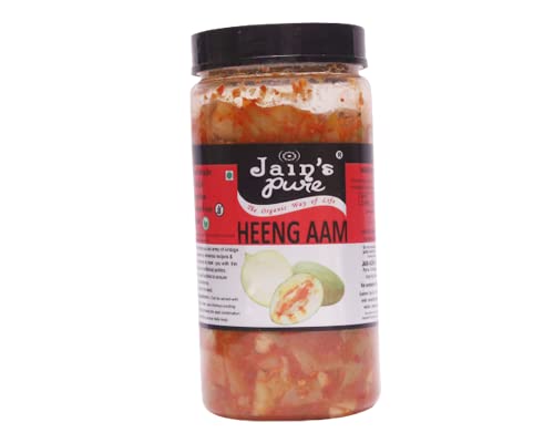 Jain Agro Food HEENG AAM ACHAR/MIRCHAULI 400g (B0BMP5F8BZ) Amazon Price History, Amazon Price Tracker