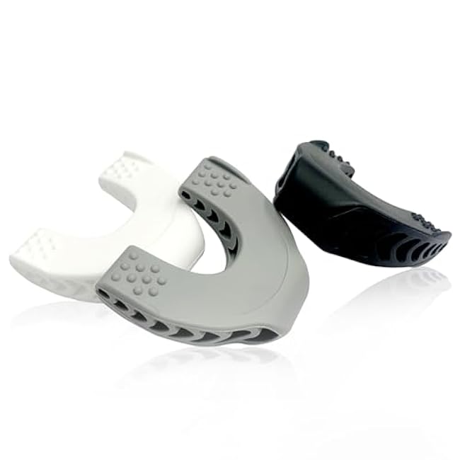 Jawline Exerciser for Men & Women,3 Resistance Jaw Trainer,Jaw Shark Toner,jaw trainer,Jawline Shaper,Target Your Chin & Cheekbones,Facial Exerciser for Beginner Intermediate Advanced