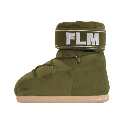 Flamingueo Tofflor - Hustofflor, Slipper Boots, Tofflor Sneakers, Slippers Fluffy, Halkfria Tofflor Unisex, Varma Tofflor, One Size