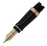 Plume Moyenne Or 18K Waterman - Expert 3 - Bloc Plume noir - Finition Dorée - Plume Moyenne Or 18K