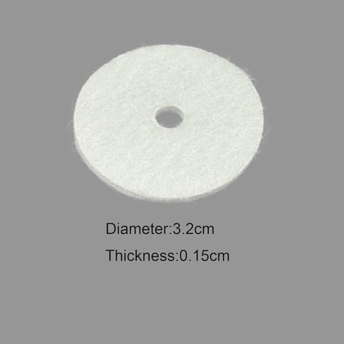Image of Cotton Nano Mesh Pads for Aquarium Nano Bubble Diffuser,4-Pack, White (3.2cm x 0.15cm), for Asin B0F2MXXZFP