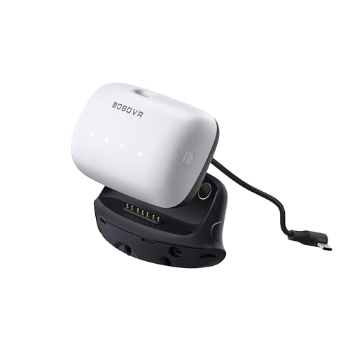 BOBOVR B100U アップグレードキット M1/M2/M3ストラップ用 10000mAh ホットスワップバッテリー 20W 急速充電 磁気コネクタ BOBOVR B100U アップグレードキット M1/M2/M3ストラップ用 10000mAh ホットスワップバッテリー 20W 急速充電 磁気コネクタ