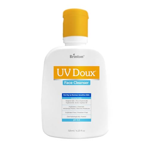 Image of UV Doux Silicone Sunscreen Gel SPF50 PA+++ 50gm & UV Doux Face Cleanser 125ml Combo | Ultimate Skincare Duo for Sun Protection & Deep Cleansing | Non-Greasy, Dermatologist-Tested | Benzene free