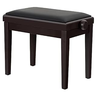 Classic Cantabile Banquette pour piano modèle A Bois de rose Mat - Les Beatles, Paul McCartney, John Lennon, RIngo Starr, George Harrison