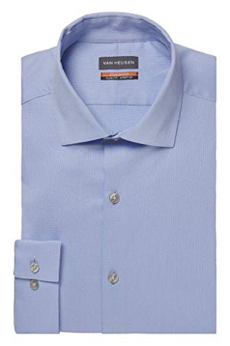 Van Heusen Men's Dress Shirt Slim Fit Stain Shield Stretch