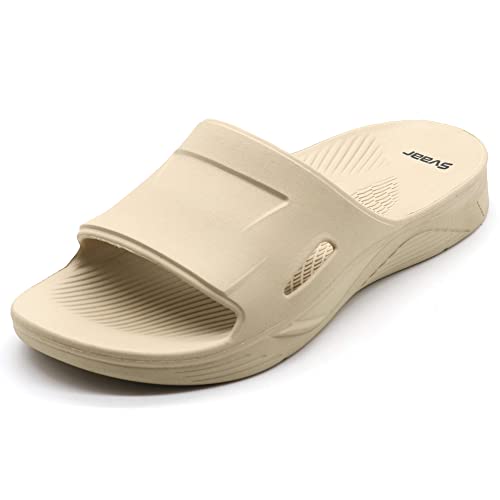 Image of SVAAR EveryWear Sliders for Men || Comfortable Indoor Outdoor Slider Slip-on Slippers for Men and Boys