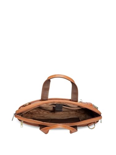 Image of TEAKWOOD LEATHERS Messenger Bag for Men | Laptop Compartment Office Bag | Crossbody Messengers | Office Laptop Bag | Multicolor