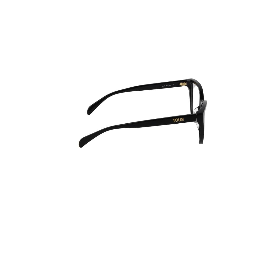 TOUS Eyeglass Frame VTOB95 Shiny Black 54/16/135 Damskie Okulary, Shiny Black, 54/16/135