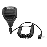 Aimtobest KMC-21 KMC-45 KMC-45D Speaker Microphone Compatible for NX220 NX320 NX-340 NX-3220 NX-3320 TK-260G TK-270G TK-2312 TK-2360 TK-3360 TYT MD-380 MD-390 UV-5RM H-777 RT21 RT22 RT68 Radio